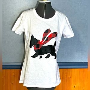 🔥3 for $15 Sale- White tee with Scottish Terrier